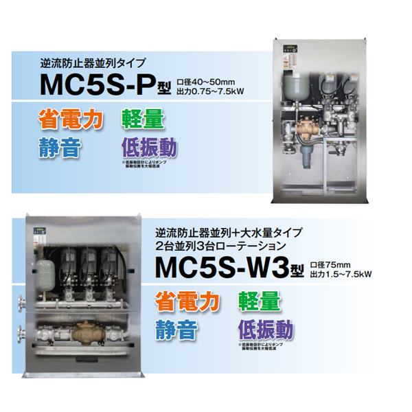 TERAL泰拉爾直連供水增壓泵MC5S-4032-0.4S2D