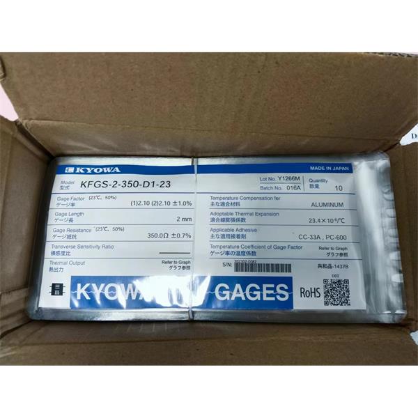 日本KYOWA應力測量應變片KFGS-2NE-120-C1-16 L15C3S