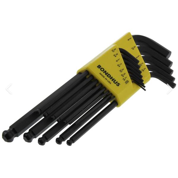 美國Bondhus波頭六角端L型扳手HLX6MG