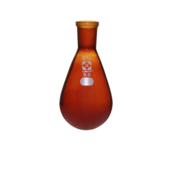 日本SIBATA柴田科學滑動茄子瓶棕色005270-24100