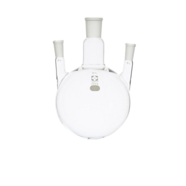 日本SIBATA柴田科學滑動三口圓底培養瓶005360-1550