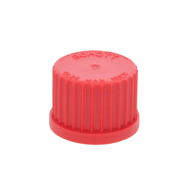 日本SIBATA柴田科學螺口瓶紅蓋 017200-322A
