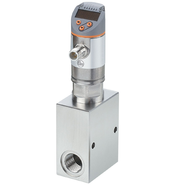 德國IFM易福門帶止回閥及顯示屏的流量計SB7256