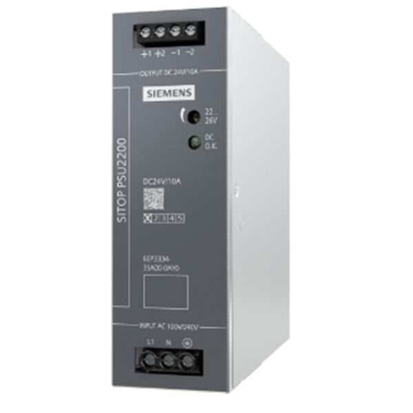 德國SIEMENS西門子 SITOP PSU2200經濟型導軌電源6EP3333-3SA00-0AY0