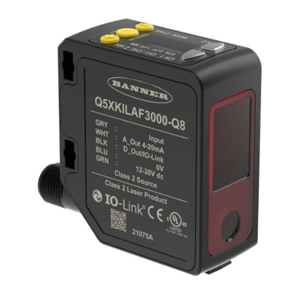 BANNER邦納美國(guó)Q5X 系列光電傳感器Q5XKLAF5000-Q8
