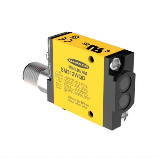 BANNER邦納美國MINI-BEAM系列光電傳感器  SM312WSC