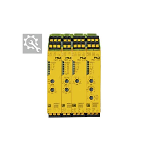 PILZ皮爾茲德國安全繼電器  PNOZ s7 24VDC 4 n/o 1 n/c