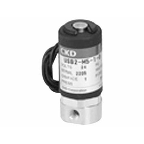 CKD喜開理多種流體小型直動(dòng)式2通電磁閥USB2-M5-2-0-DC12V